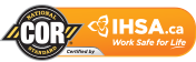 COR Certified — IHSA Work Safe for Life